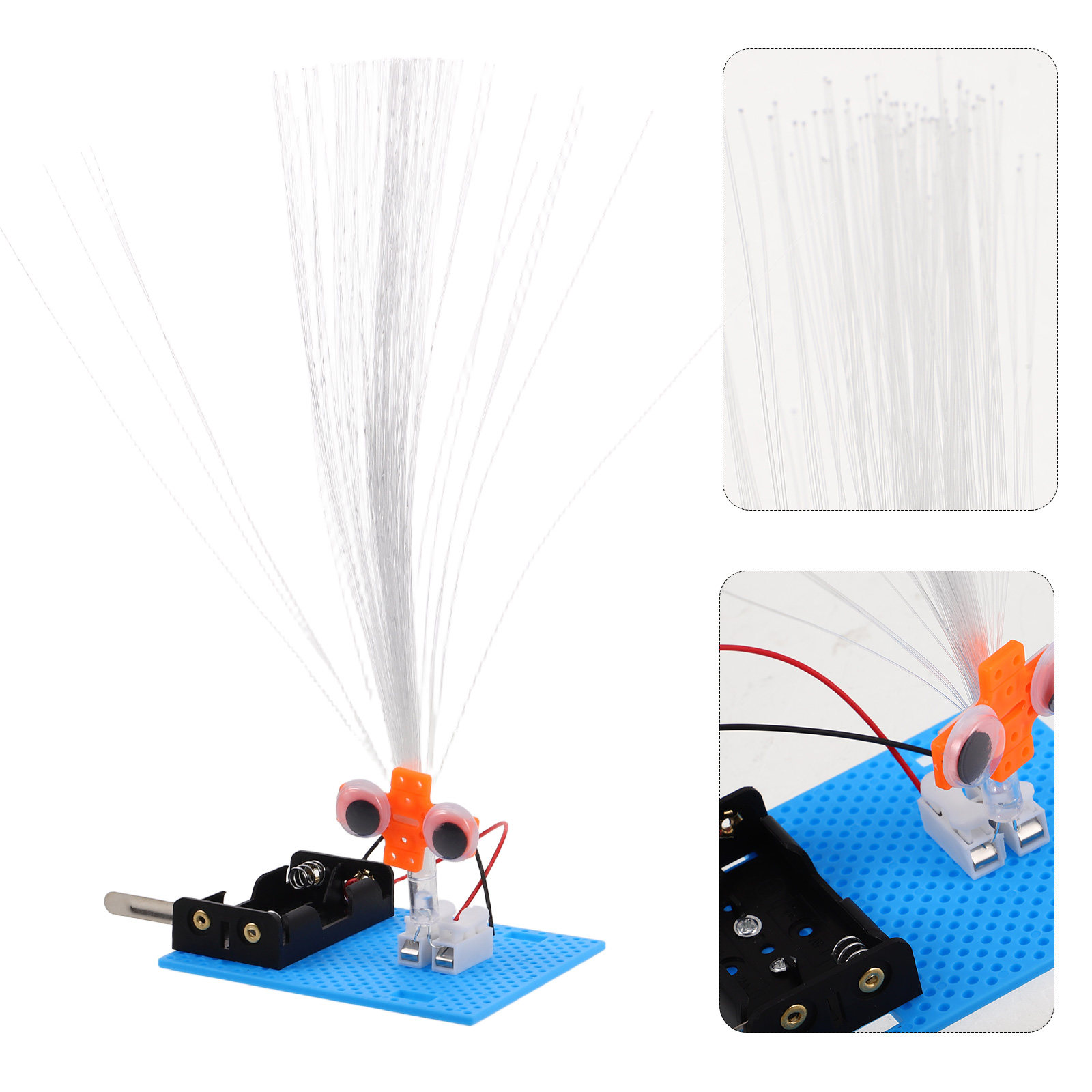 Kids Education Activities - 1Set DIY Fiber Optic Light Science