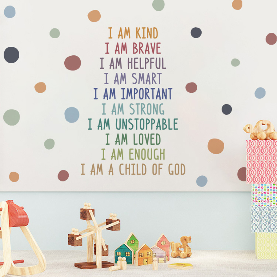 Positive Kid Classroom Wall Pi - огляд і ціна Kids Education Motivation