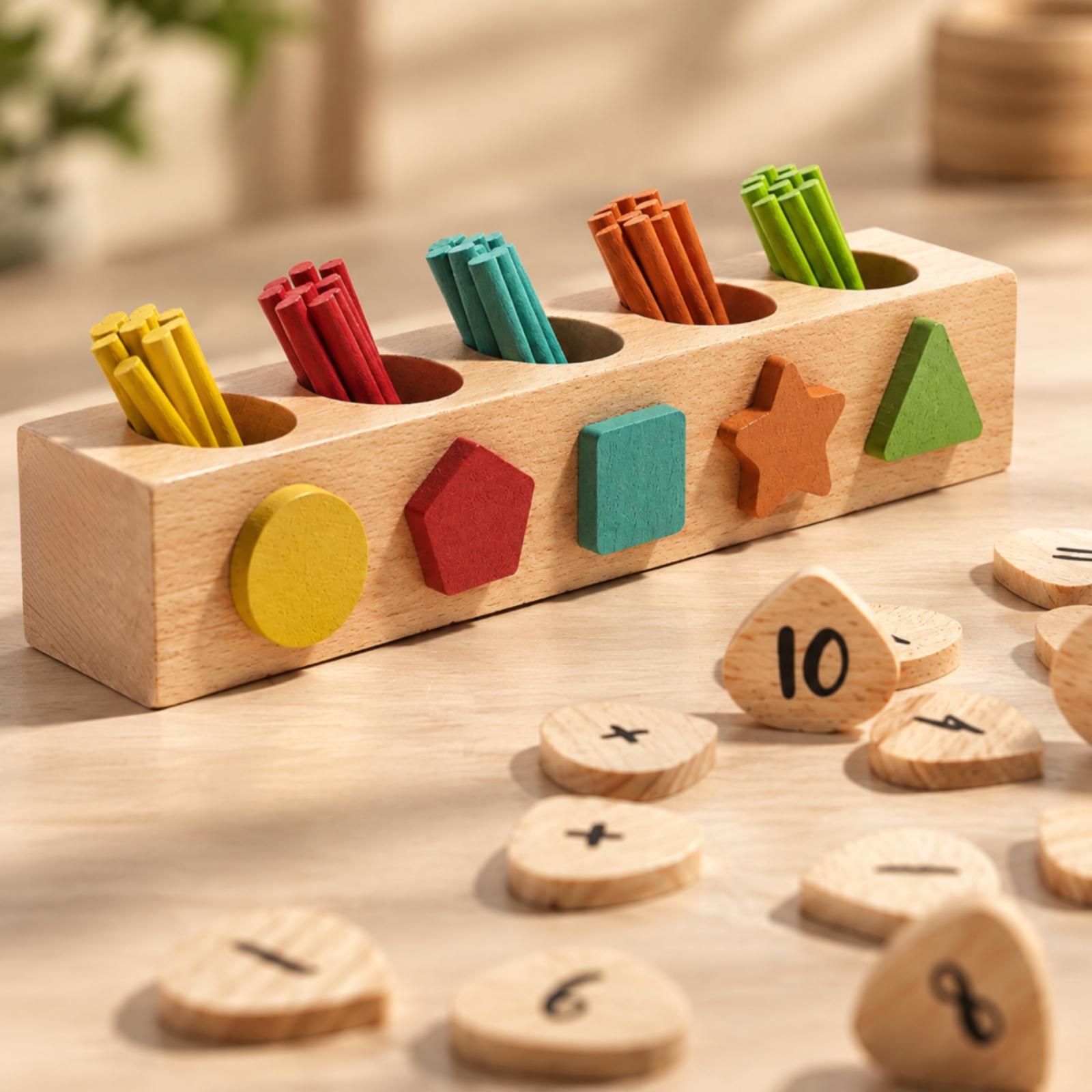 Wooden Weather Learning Toy fo - огляд і ціна Kids Education Number