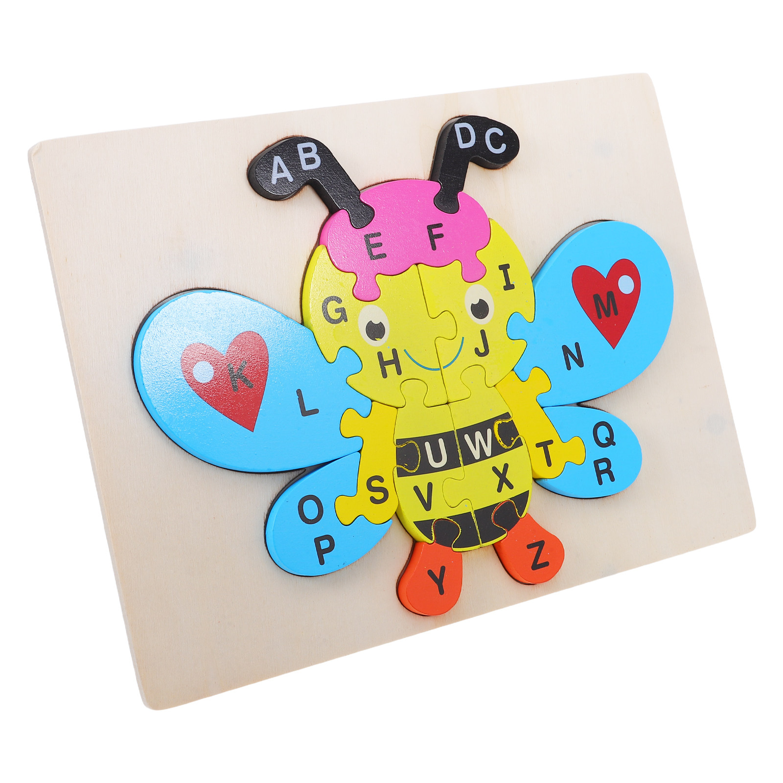 1Set Wooden Abc Puzzle Bee Sha - огляд і ціна Abc Kids Early Education