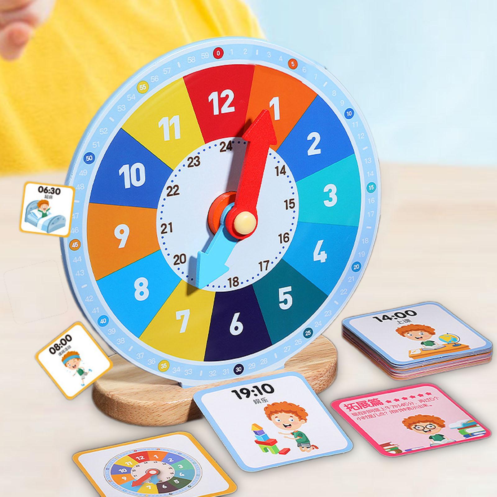 Wooden Education Clock Learnin - огляд і ціна Kids Education Number