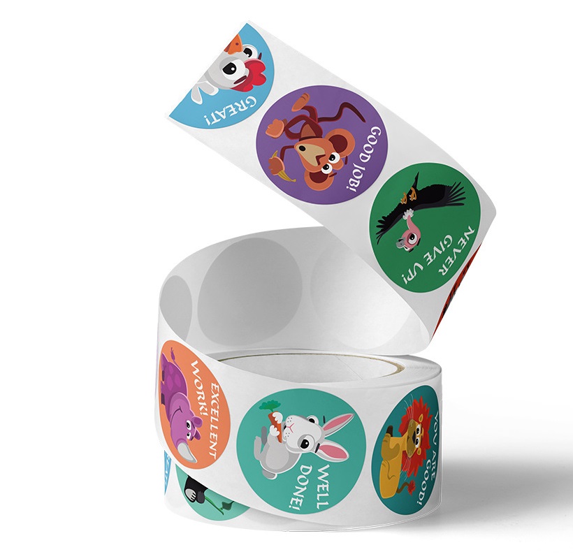 Cute Animal Learning Stickers  - огляд і ціна Kids Education Motivation