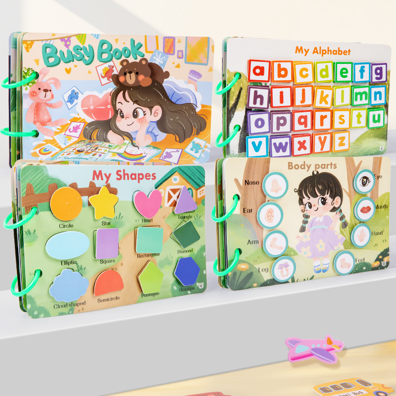 Montessori Children Busy Book  - огляд і ціна Kids First Education