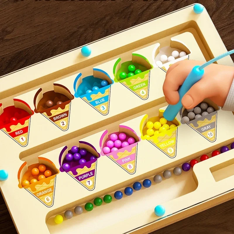 Ice Cream Magnetic Color and N - огляд і ціна Kids Education Number